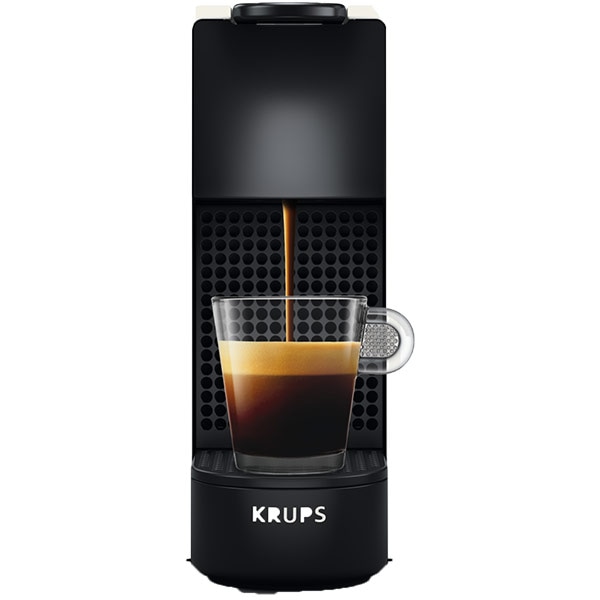 Espressor capsule NESPRESSO Essenza Mini XN110110, 0.6l, 1300W, 19 bar, alb-negru