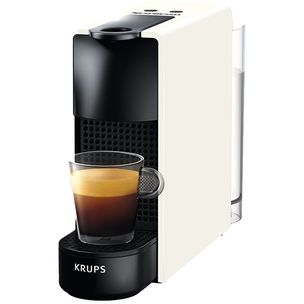 Espressor capsule NESPRESSO Essenza Mini XN110110, 0.6l, 1300W, 19 bar, alb-negru