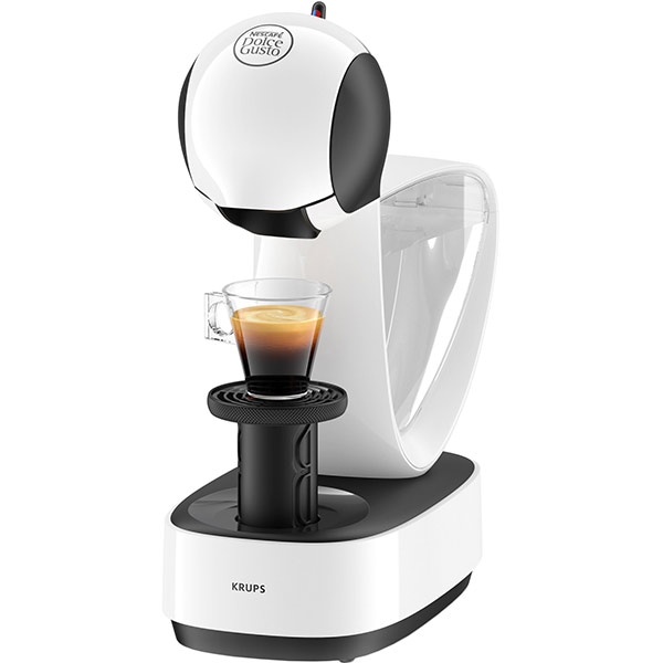 Espressor capsule KRUPS Infinissima KP170131, 1.2l, 1500W, 15 bar, alb-negru