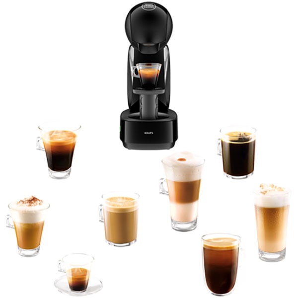 Espressor capsule KRUPS Infinissima KP170831, 1.2l, 1500W, 15 bar, negru 