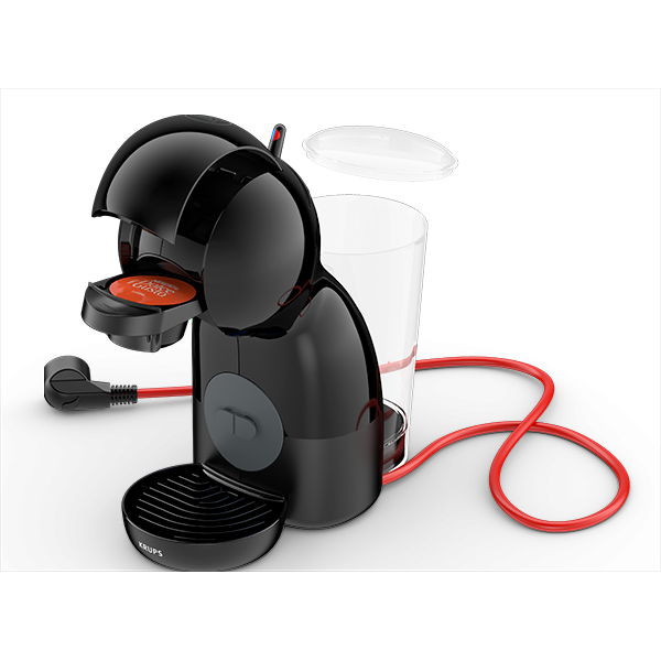 Espressor capsule KRUPS Nescafe Dolce Gusto Piccolo XS KP1A3B31, 0.8l, 1600W, 15 bar, functie Eco, negru