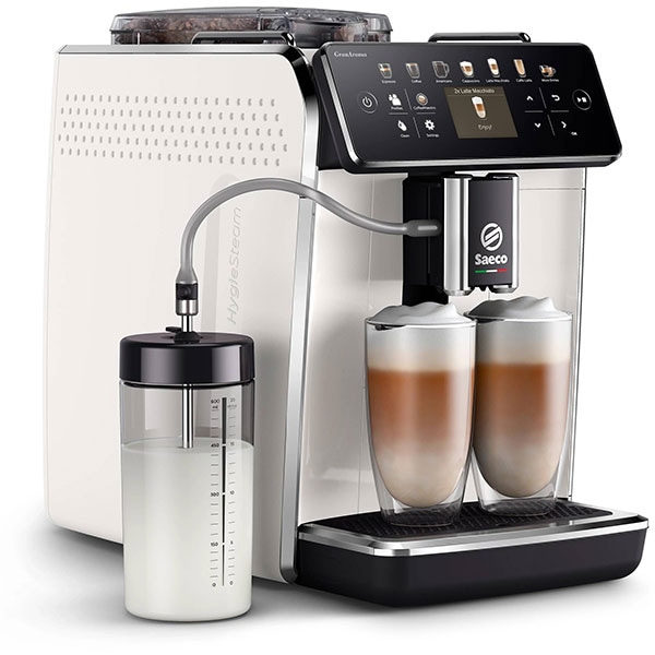 Espressor automat SAECO GranAroma SM6580/20, 1.8l, 1500W, 15 bar, alb-negru