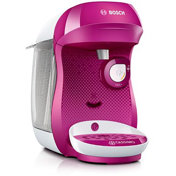 Espressor capsule BOSCH Tassimo Happy TAS1001, 0.7l, 1400W, roz-alb