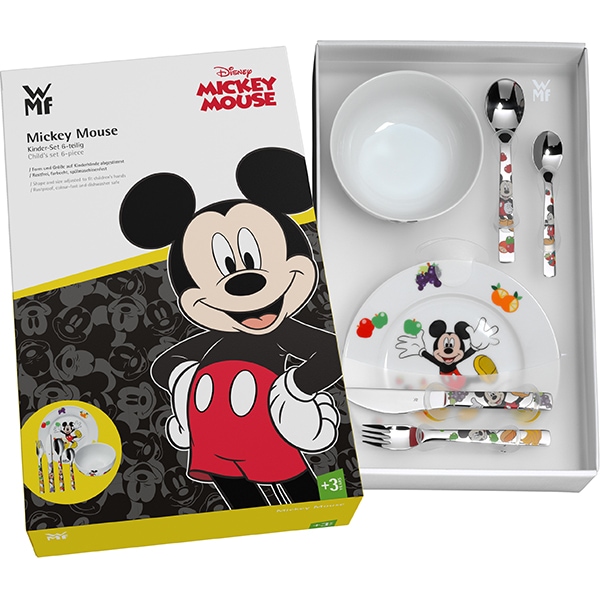 Set tacamuri pentru copii WMF Mickey Mouse, 6 piese