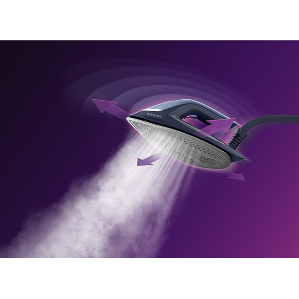 Statie de calcat PHILIPS PerfectCare seria 7000 PSG7130/20, 2100W, 600g/min, 1.8l, talpa SteamGlide Elite, negru-mov