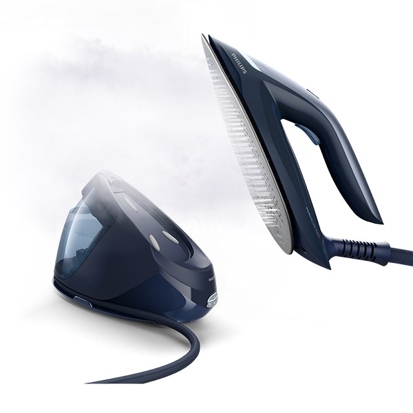 Statie de calcat PHILIPS PerfectCare seria 7000 PSG7130/20, 2100W, 600g/min, 1.8l, talpa SteamGlide Elite, negru-mov
