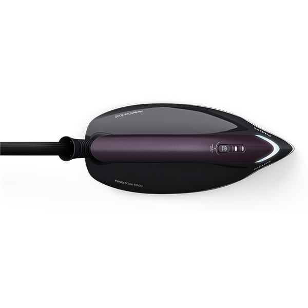 Statie de calcat PHILIPS PerfectCare 8000 Series PSG8160/30, 2700W, 700g/min, 1.8l, talpa SteamGlide Elite, negru-mov