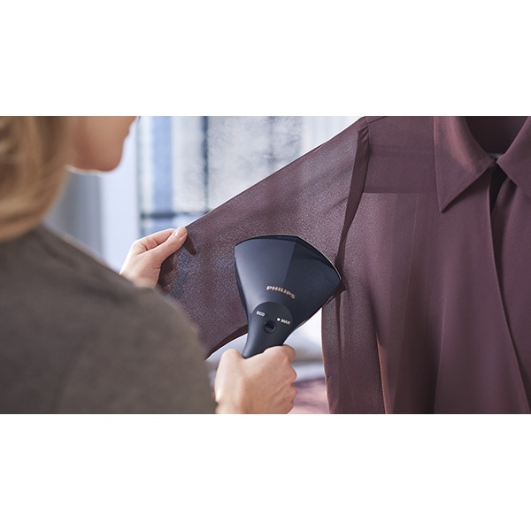 Aparat de calcat vertical PHILIPS 8000 Series GC810/20, 1600W, 32g/min, 230ml, bleumarin