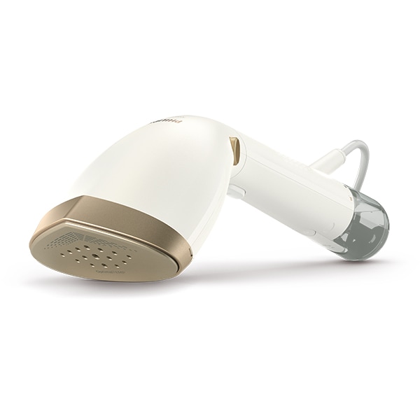 Aparat de calcat vertical PHILIPS Seria 7000 STH7030/10, 1500W, 200ml, alb-auriu