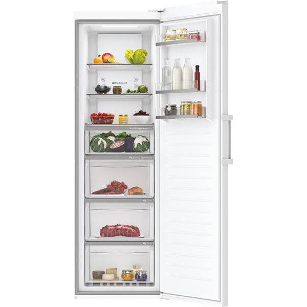 Frigider cu o usa HAIER H3R-330WNA, No Frost, 330 l, H 191 cm, Clasa A, alb