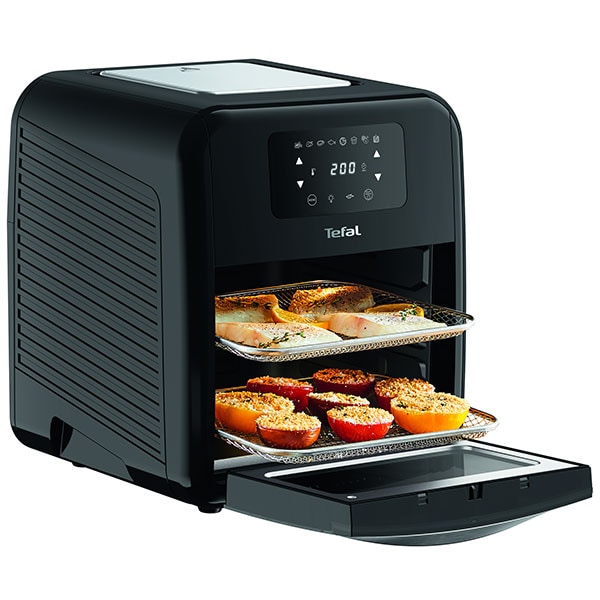 Friteuza cu aer cald multifunctionala TEFAL Easy Fry FW501815, 1.7kg, 11l, 2000W, negru-argintiu