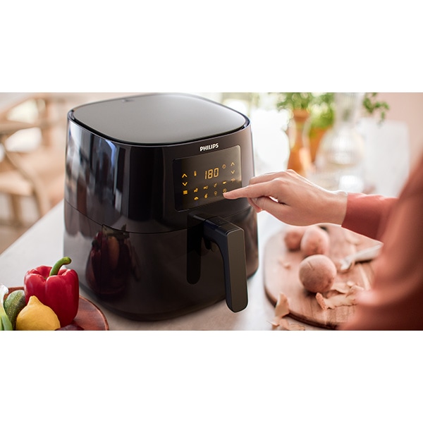 Friteuza cu aer cald PHILIPS Airfryer XL Essential HD9270/90, 1.2kg, 6.2l, 2000W, negru