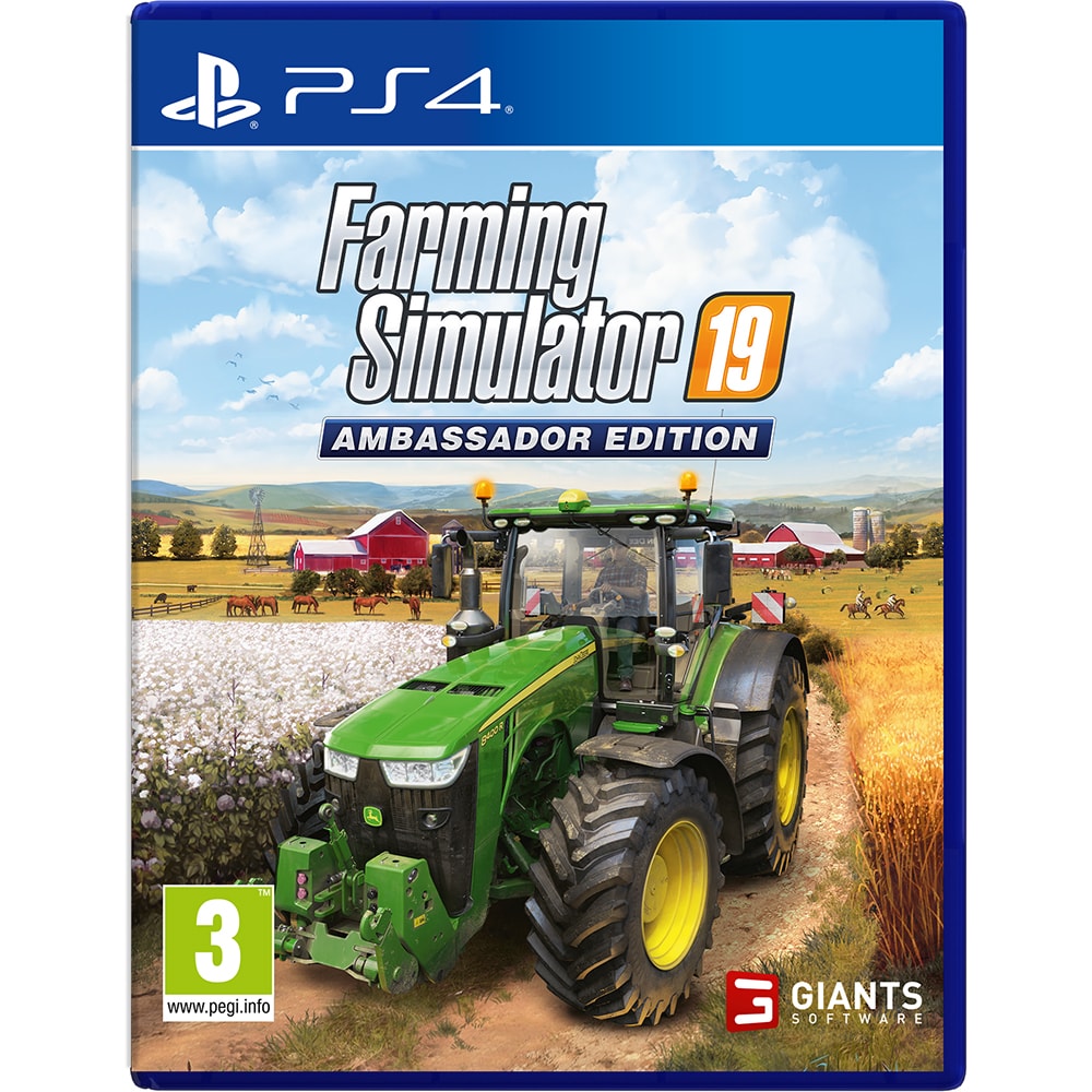 Long Calm Slash Farming Simulator 19 Ambassador Edition PS4