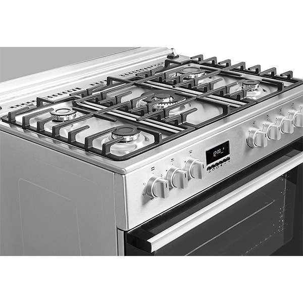 Aragaz GORENJE GI9321X, 5 arzatoare, gaz, L 90 cm, Grill, inox