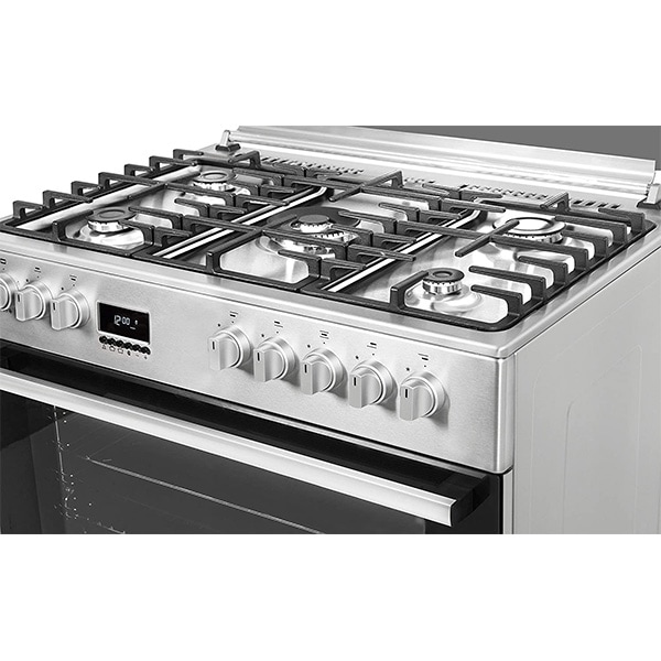 Aragaz GORENJE GI9321X, 5 arzatoare, gaz, L 90 cm, Grill, inox