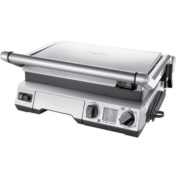 Gratar electric SAGE Smart Grill Pro BGR840BSS, 2400W, argintiu-negru