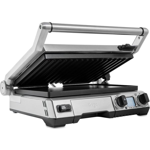 Gratar electric SAGE Smart Grill Pro BGR840BSS, 2400W, argintiu-negru