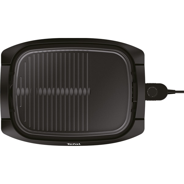 Gratar electric TEFAL Health Multi Grill CB6A0830, 2000W, 5 programe, negru 