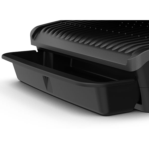 Gratar electric TEFAL OptiGrill Elite GC750D30, 2000W, 12 programe automate, argintiu-negru