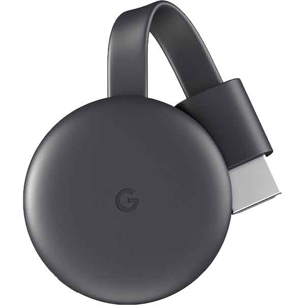 Media Player Google Chromecast 3, Full HD, Wi-Fi, negru