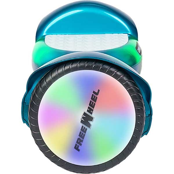 Hoverboard FREEWHEEL Coral RGB, 6.5 inch, albastru