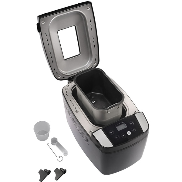 Masina de copt paine GORENJE BM1210BK, 1.2kg, 12 programe, 800W, negru-argintiu