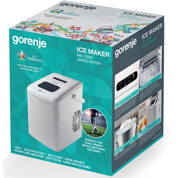 Masina pentru cuburi de gheata GORENJE IMD1200W, 120W, alb