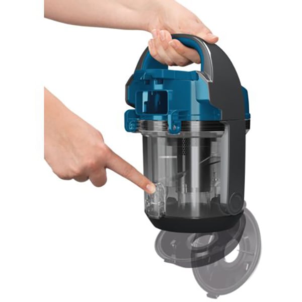 Aspirator fara sac BOSCH BGS05A220, 1.5l, 700W, 78dB, albastru-negru 