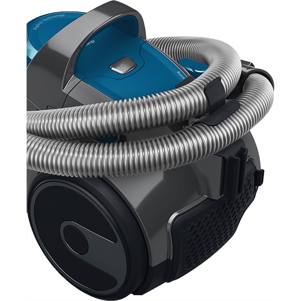 Aspirator fara sac BOSCH BGS05A220, 1.5l, 700W, 78dB, albastru-negru 