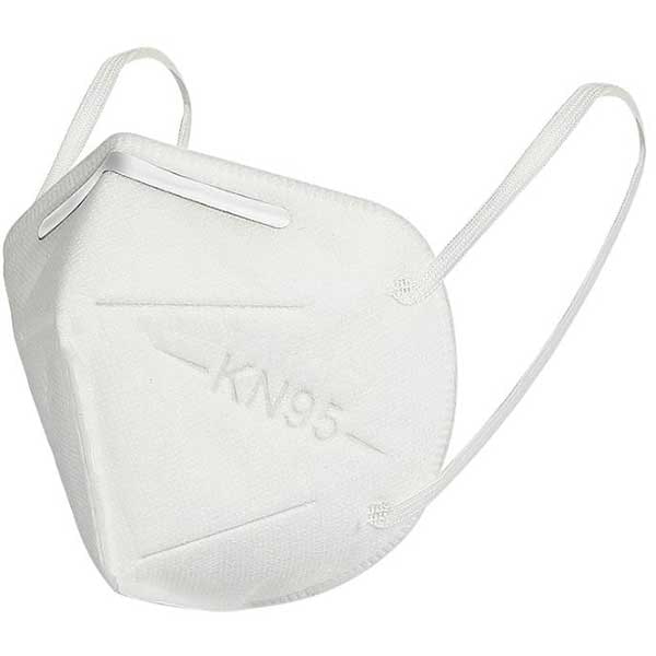 Set masti de protectie EVA KN95, FFP2, 5 straturi, 20 bucati, alb