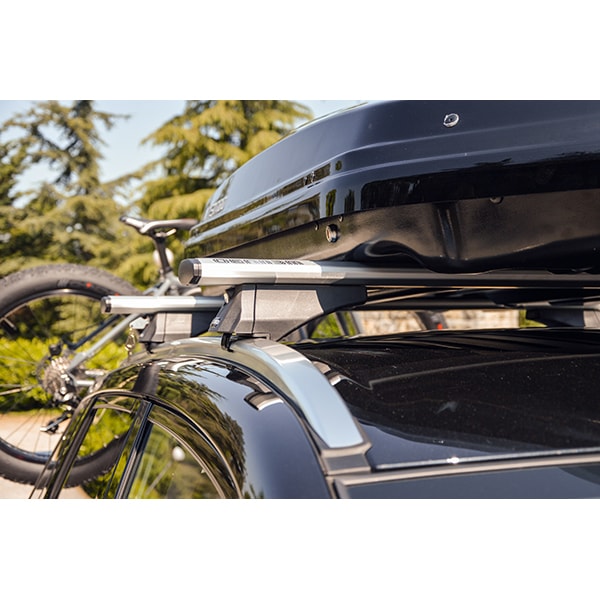 Bare transversale MENABO Leopard Silver Xl, Peugeot 4008, 2010-2013, 135 cm