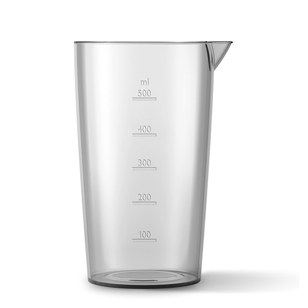 Mixer vertical PHILIPS Daily Collection HR2534/00, 0.5l, 650W, 1 treapta viteza, alb-gri