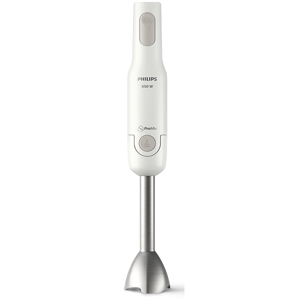 Mixer vertical PHILIPS Daily Collection HR2534/00, 0.5l, 650W, 1 treapta viteza, alb-gri