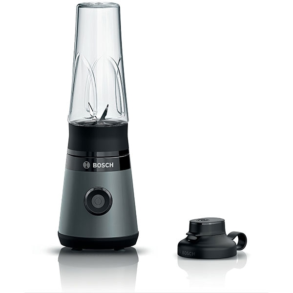 Mini blender BOSCH VitaPower MMB2111S, 0.65l, 450W, 1 treapta viteza, argintiu-negru