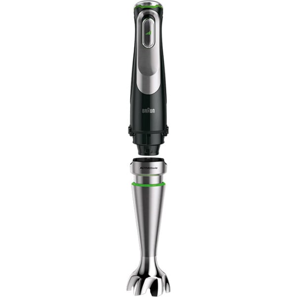 Mixer vertical BRAUN MQ9135XI, 0.6l, 1200W, viteza variabila, argintiu-negru