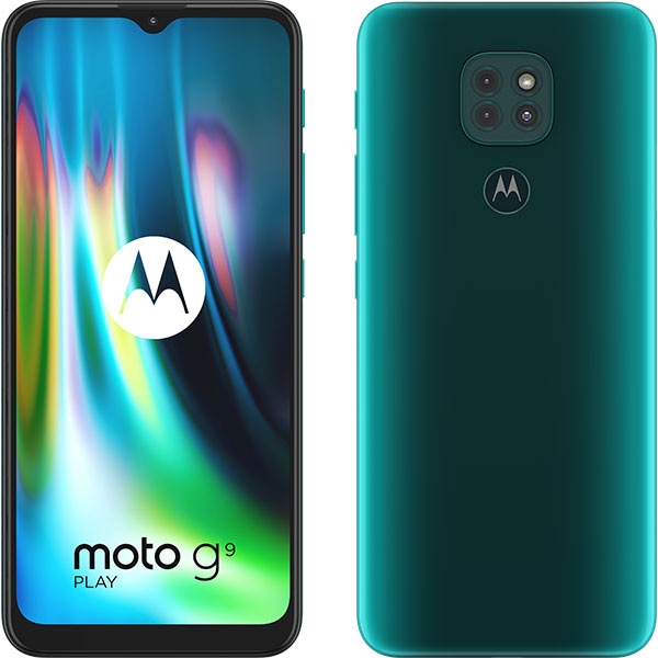 Telefon MOTOROLA Moto G9 Play, 64GB, 4GB RAM, Dual SIM, Forest Green