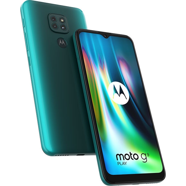 Telefon MOTOROLA Moto G9 Play, 64GB, 4GB RAM, Dual SIM, Forest Green