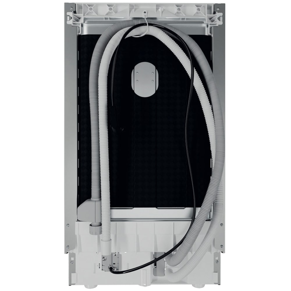 Masina de spalat vase semi-incorporabila WHIRLPOOL WSBO3O34PFX, 6th sense, 10 seturi, 8 programe, 45 cm, Clasa D, inox