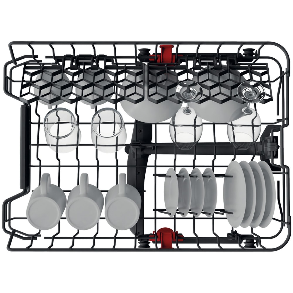 Masina de spalat vase incorporabila WHIRLPOOL WSIC3M27C, 10 seturi, 45 cm, Clasa E, panou comanda inox