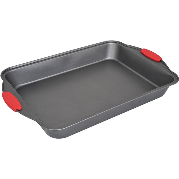 Tava de copt MYRIA MY4041, 44.5x29cm, otel, gri