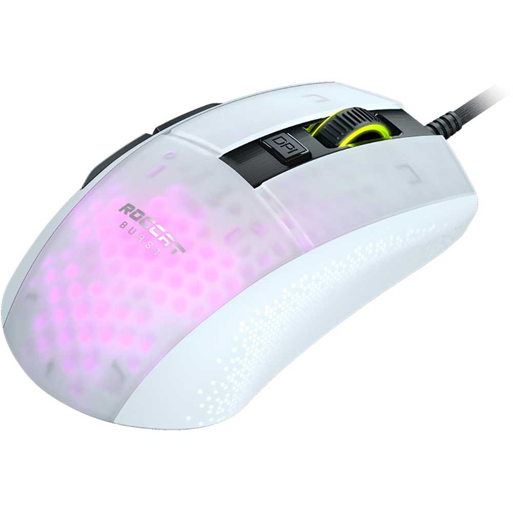 Mouse Gaming ROCCAT Burst Pro, 16000 dpi, alb