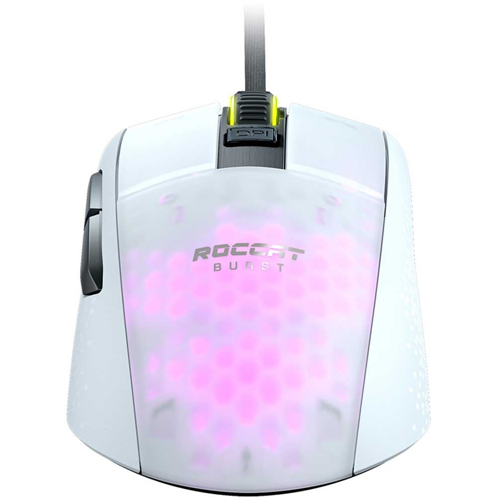 Mouse Gaming ROCCAT Burst Pro, 16000 dpi, alb
