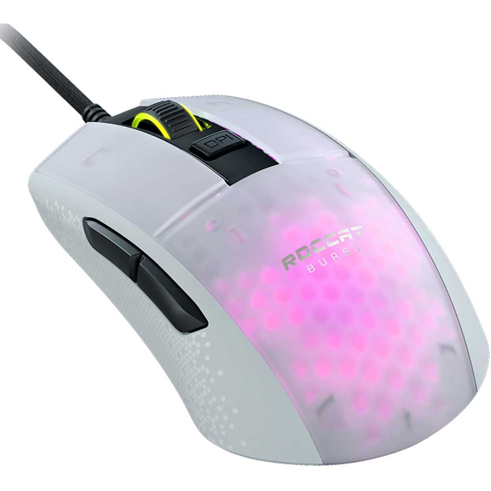 Mouse Gaming ROCCAT Burst Pro, 16000 dpi, alb