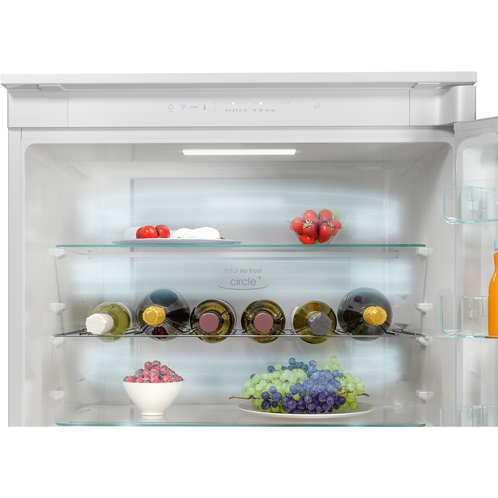 Combina frigorifica incorporabila CANDY CBT3518FW, No Frost, 248 l, H 177 cm, Clasa F, Wi-Fi