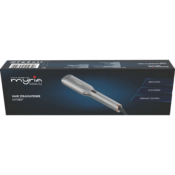 Placa pentru creponat parul MYRIA MY4857, 230 grade, argintiu