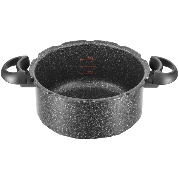 Oala sub presiune TEFAL Clipso Minut Duo P4605134, 5l, 24cm, otel, negru