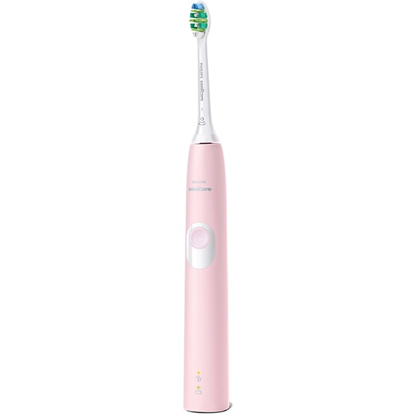 Set 2 Periute de dinti electrice PHILIPS Sonicare HX6800/35, 62000 miscari/min, 1 program, 2 capate, negru/roz