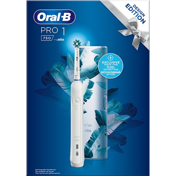 Periuta de dinti electrica ORAL-B PRO 1750 Cross Action, Curatare 3D, 1 program, 48800 pulsatii/min, 1 capat, alb
