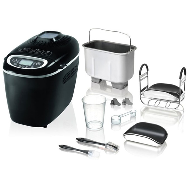 Masina de copt paine TEFAL Bread of the World PF6118, 1.5kg, 19 programe, 1600W, negru