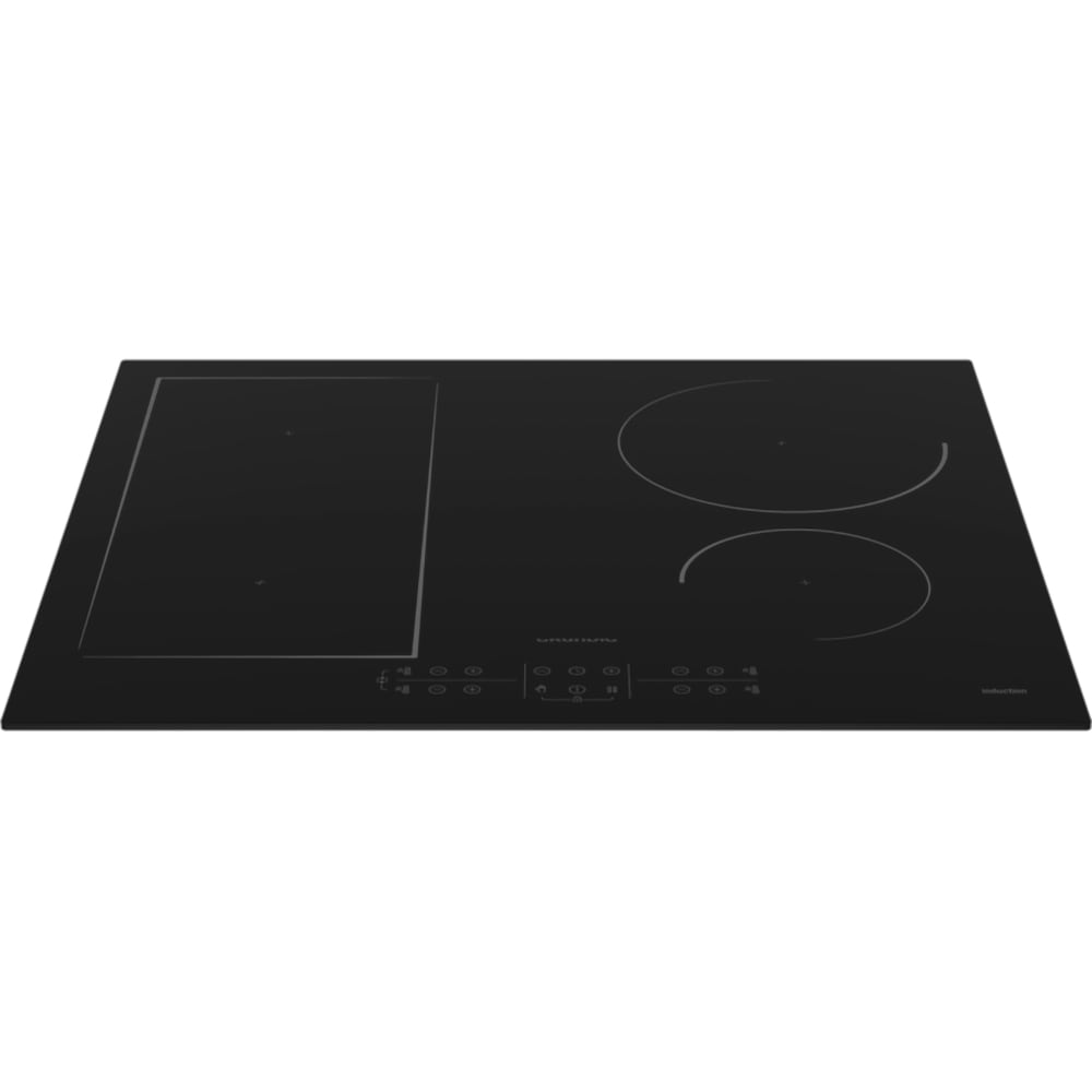 Plita incorporabila GRUNDIG GIEI 623471 MN, Inductie, 4 arzatoare, Touch control, negru